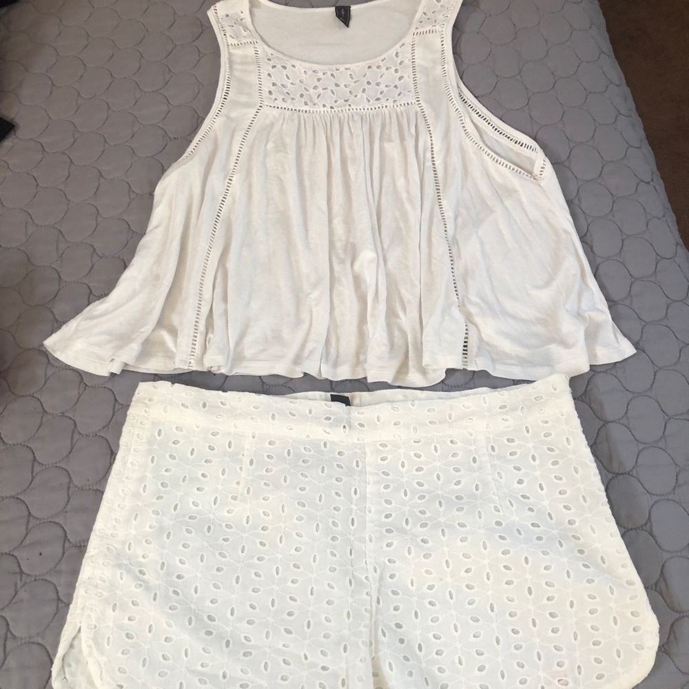 Beach Cover Up - Top and Shorts